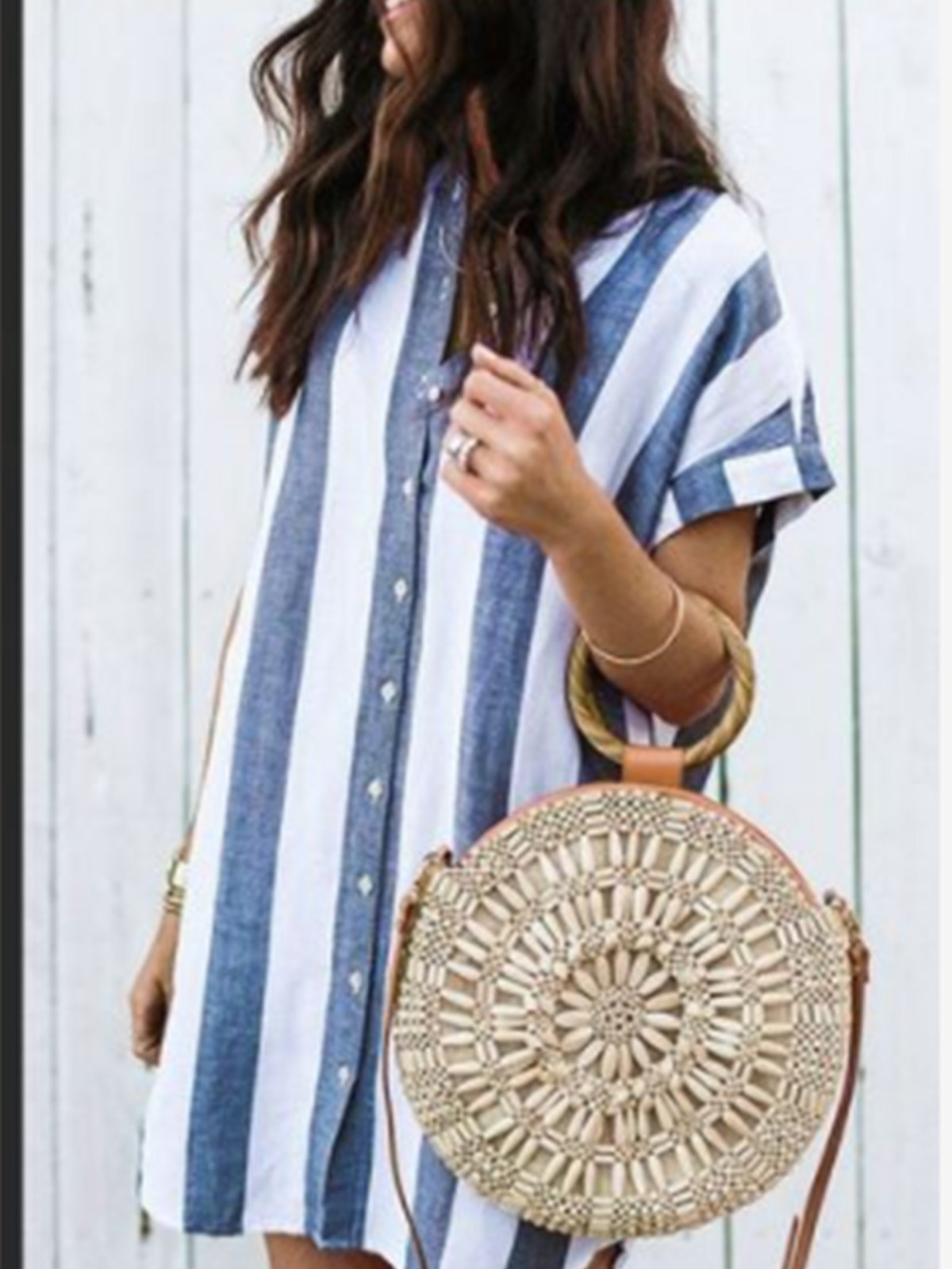 Cotton-Blend Sweet Dresses