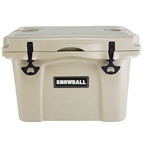 Snowball Coolers, Rotomolded Insulation Ice Chest for Camping, Fishing, Hunting,