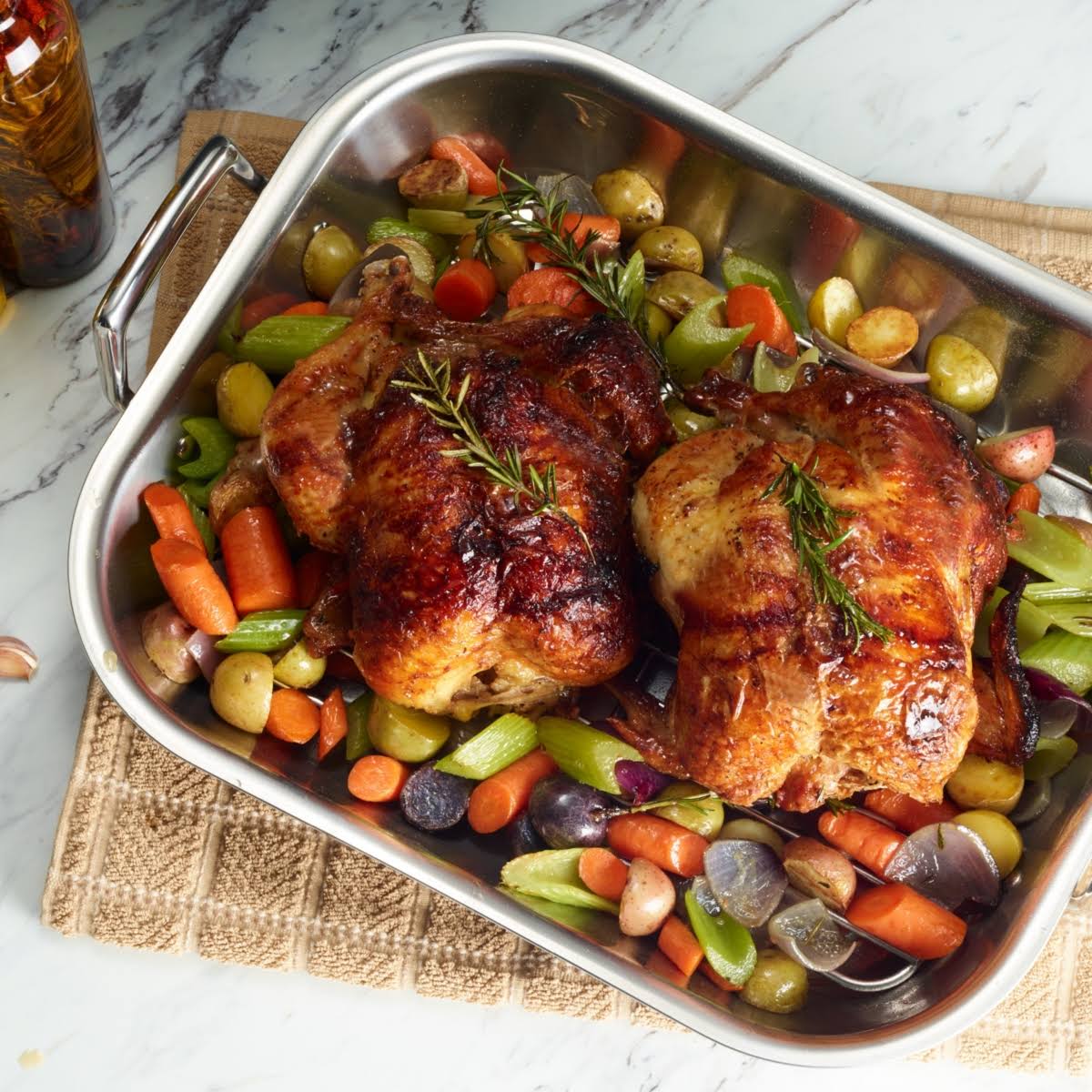 Tramontina Gourmet Prima 16.75x22 Stainless Steel Roasting Pan