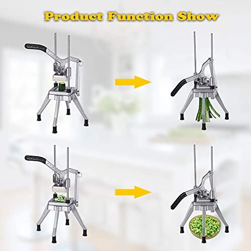 Frifer Commercial Vegetable Fruit Dicer Chopper with 3/8��� blade