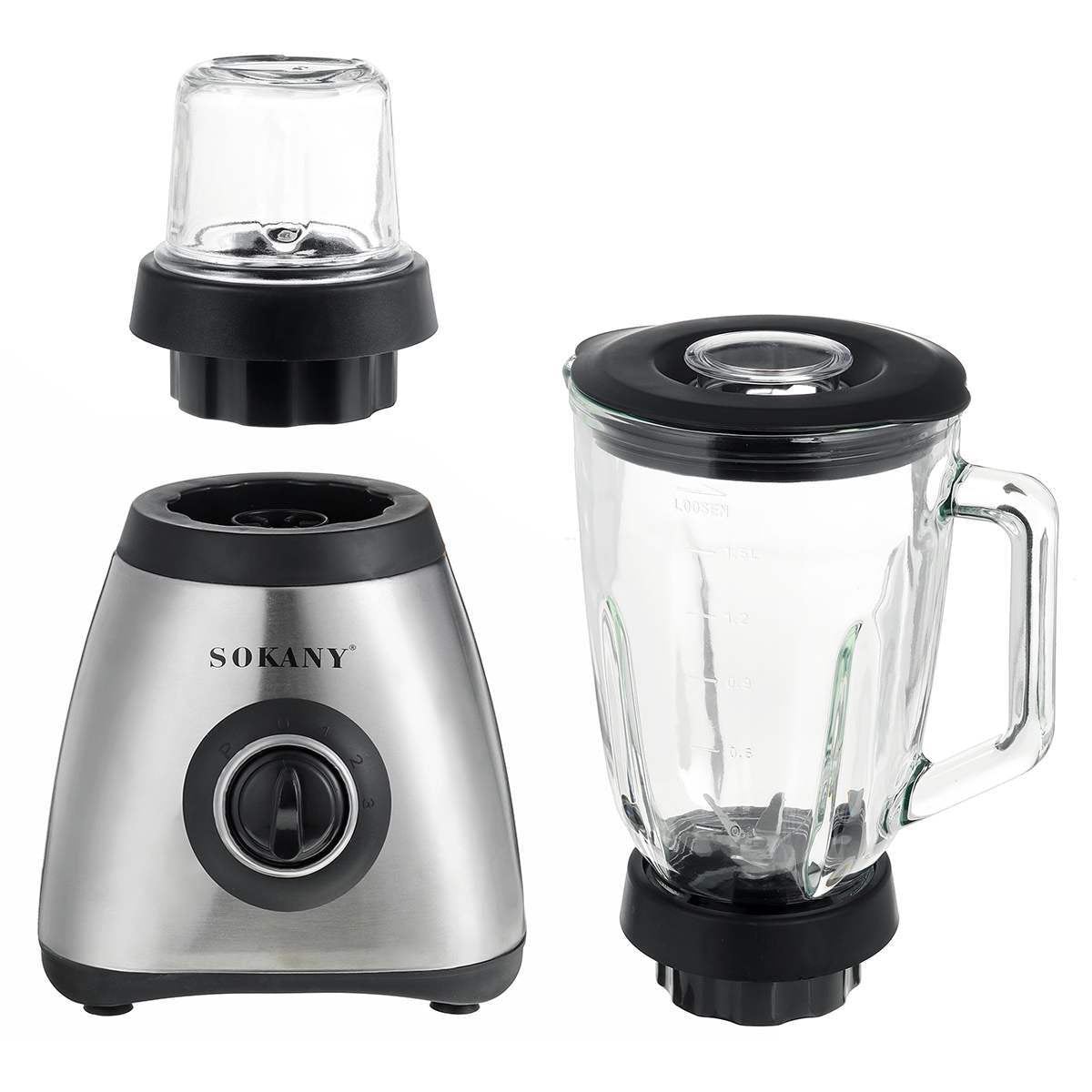 Powerful Stationary Heavy Duty Blender Smoothies Multifunctional