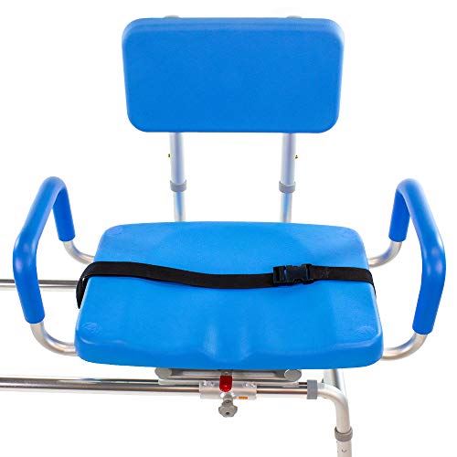Seat-BARIATRIC 600LB Capacity. Premium Padded Bath and Shower Chair