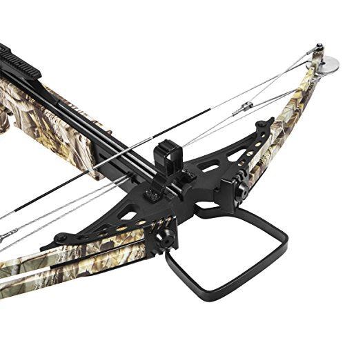 XtremepowerUS Crossbow Camouflage 180 Lbs 300 fps Hunting Compound Archery