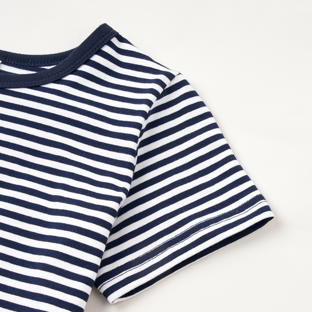 Summer Family Boy Striped Shirt