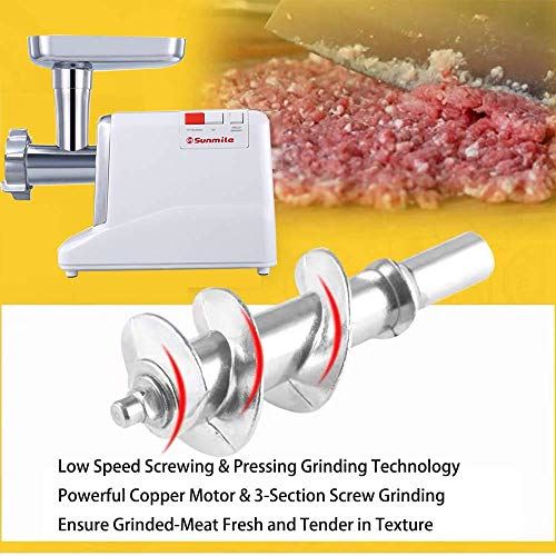 Electric Meat Grinder �C Max 1.3 HP 1000W Heavy Duty Meat Mincer Sausage Grinder