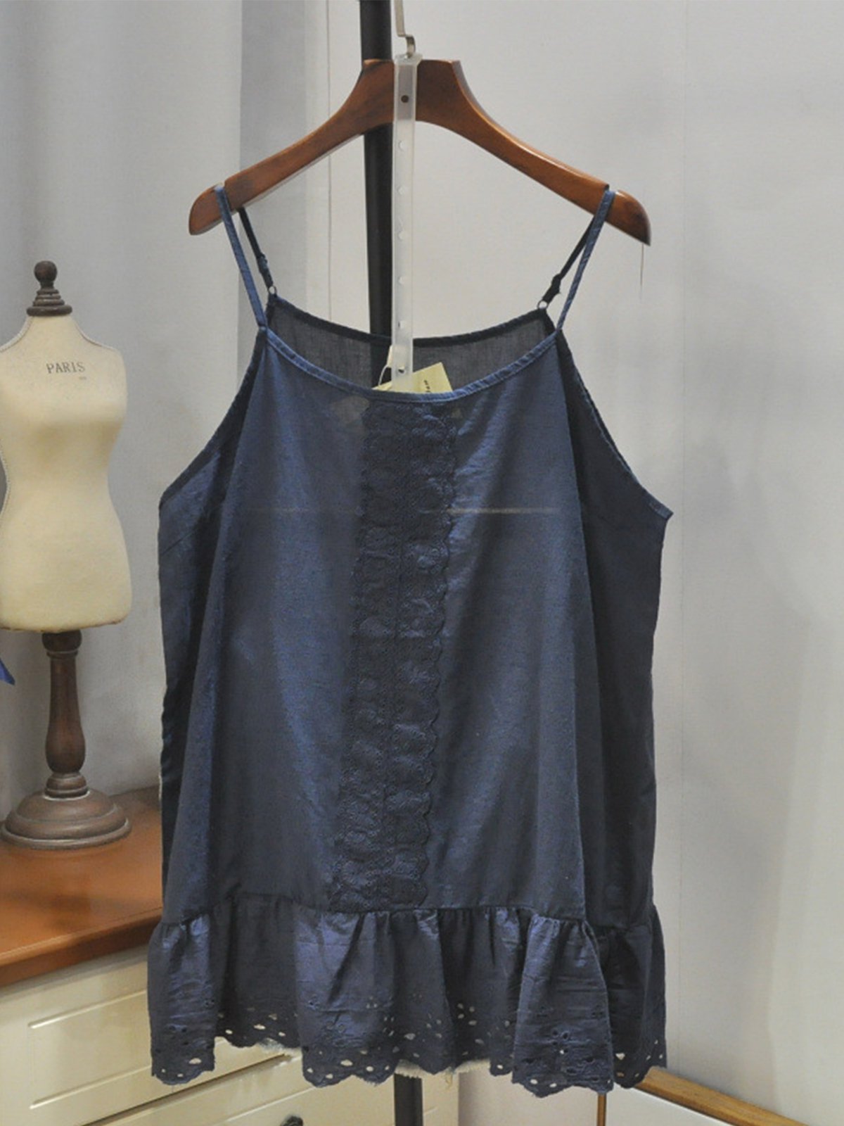 Casual Solid Sleeveless Shirts & Tops