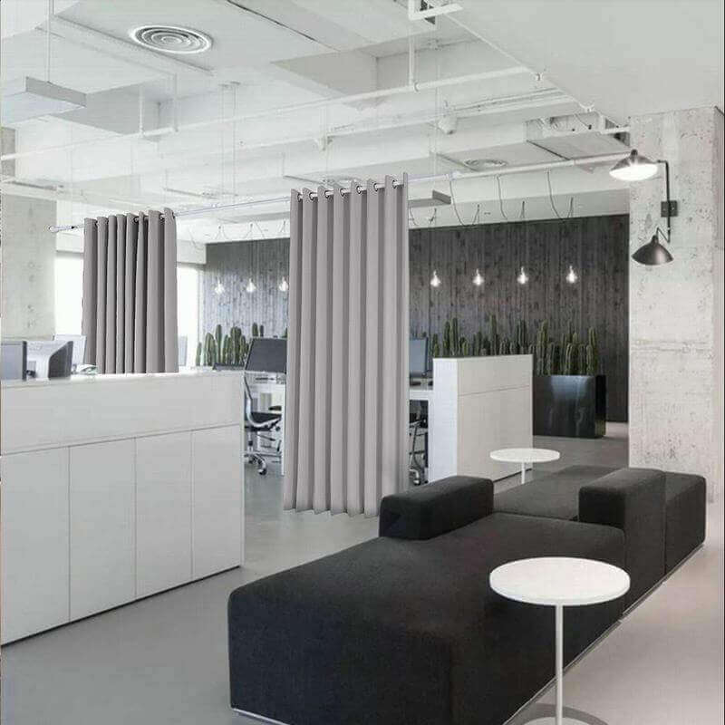 CUSTOM Antique Bronze Grommet Heavyweight Room Divider Curtain