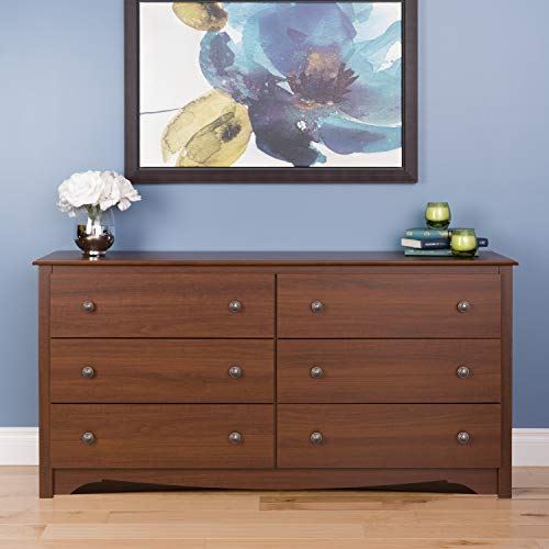 Prepac Monterey Dresser with 6 Drawer