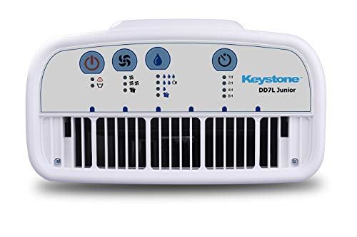 14 Pint Dehumidifier with 3 Fan Speeds, Continuous Drainage & Auto Shut-Off