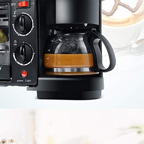 Beni Breakfast Machine Household Black Multi-Functional Breakfast Maker 3 in 1