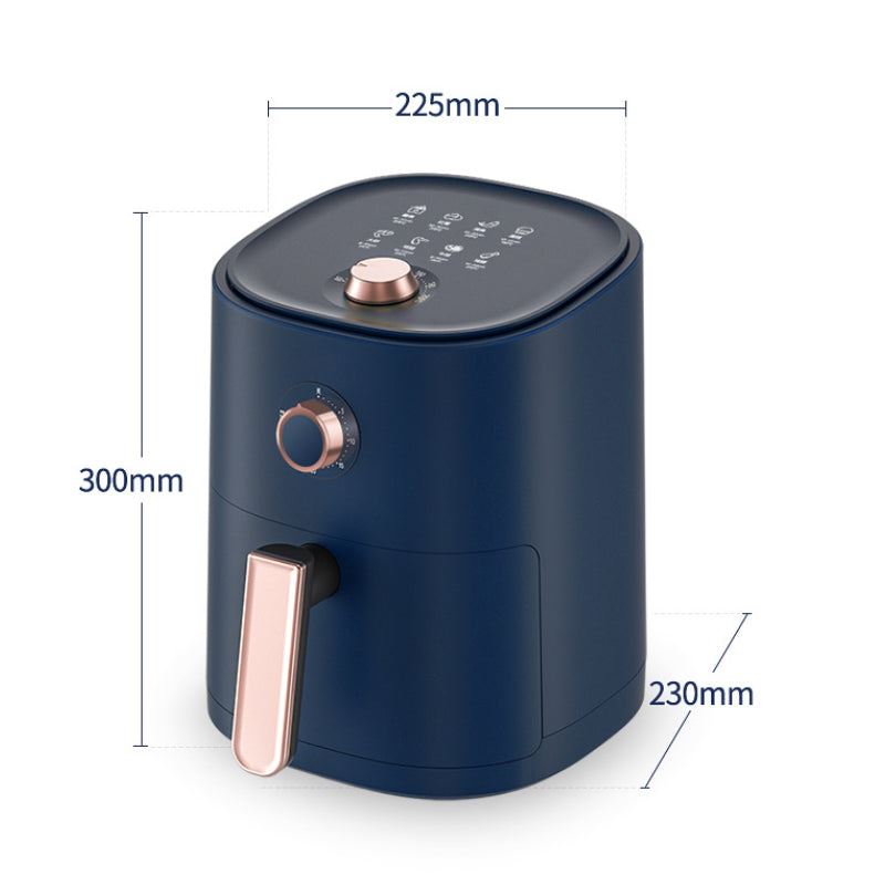 Air Fryer Electric Oven Multi-Functional No Smoke Oil Free Fryer Pizza Potatoes Fries Chicken Wings Baking Machine