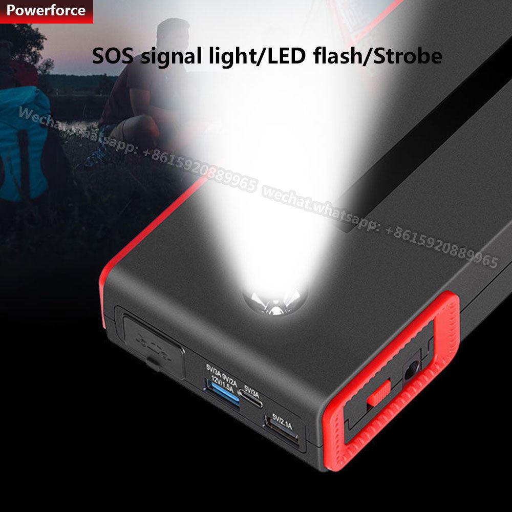 2000A Car Jump Starter Power Bank Starting Device Diesel Petrol Car Battery Charger