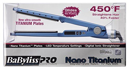 Nano Titanium 1-3/4��� Ionic Straightening Iron