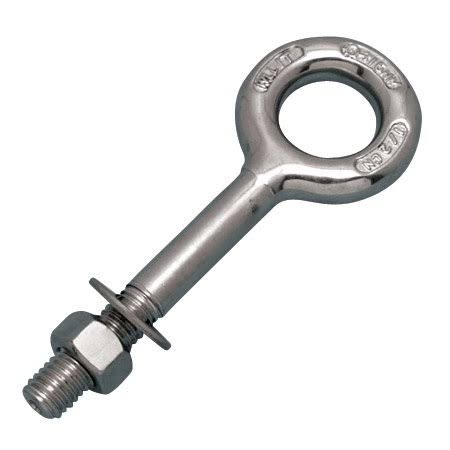 Plain Eye Bolt 316-nm Stainless Steel 1 inch x 1.44 inch (s0315-2504)