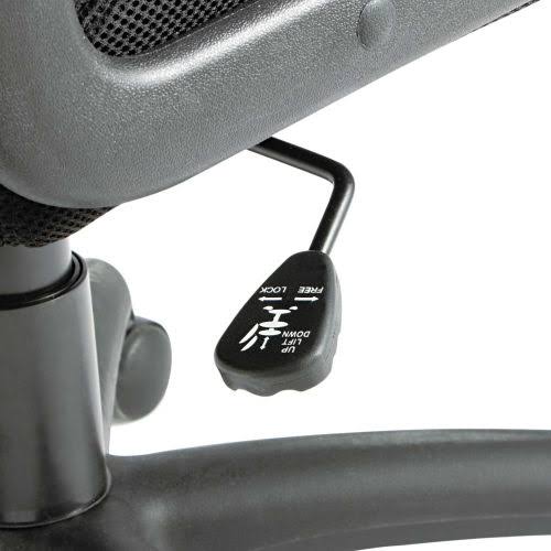 Alera Logan Series Black Mesh High-Back Swivel/Tilt Chair