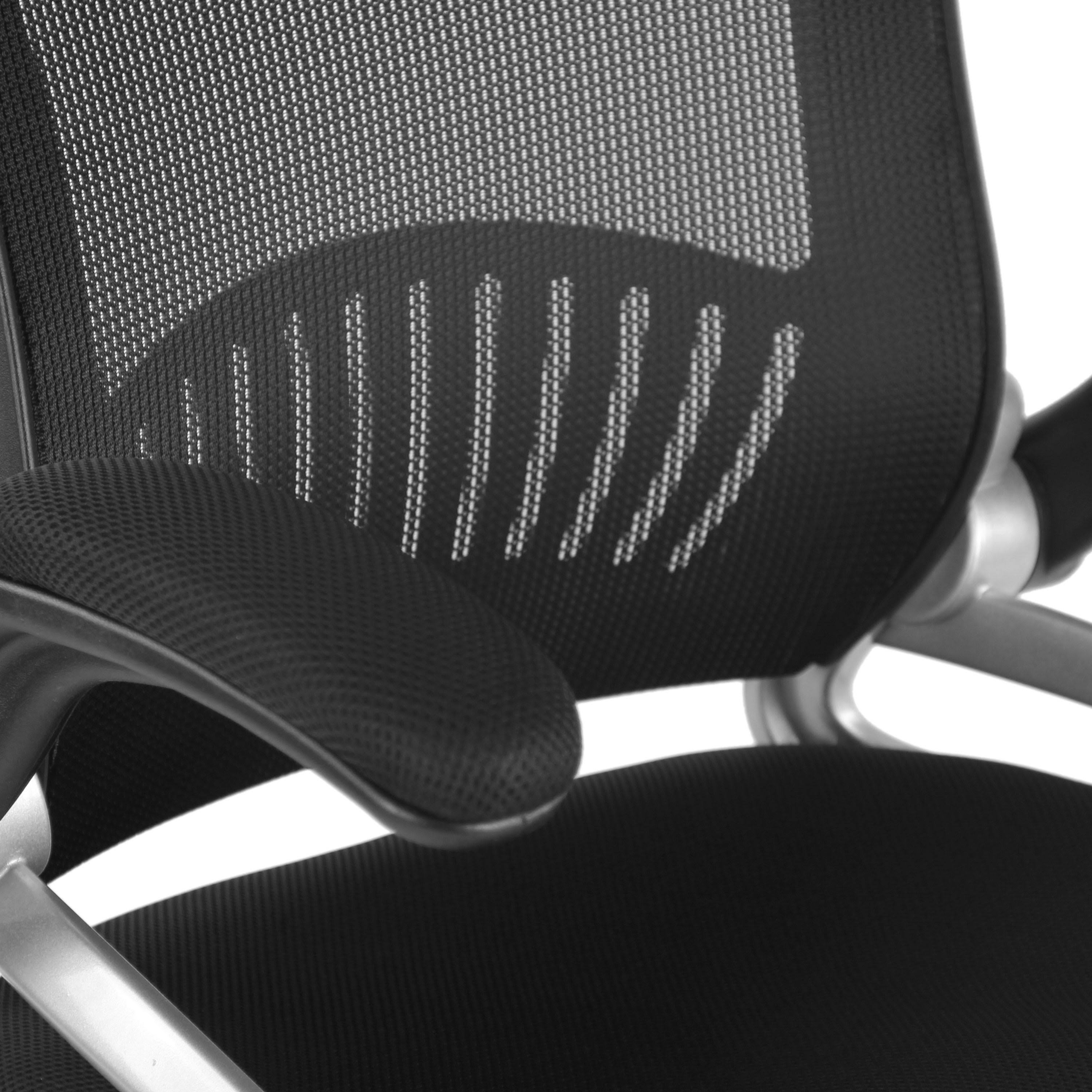 Edgemod Hargrove Drafting Chair in Black