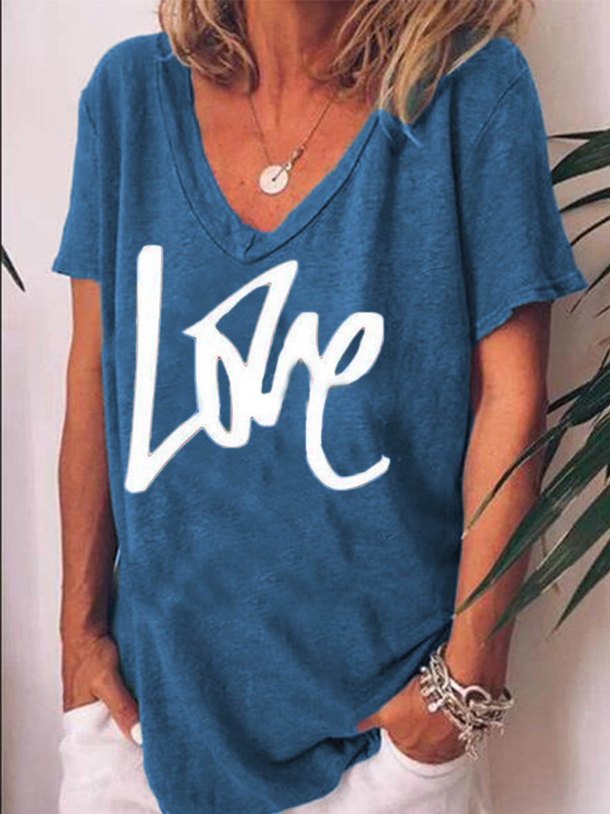 Cotton-Blend Shirts & Tops