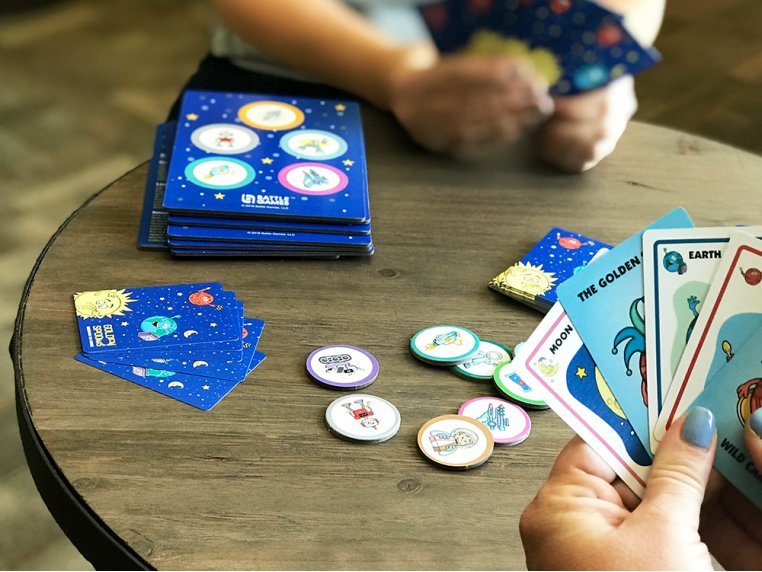 Golden Spoons Mission to Mars Card Game