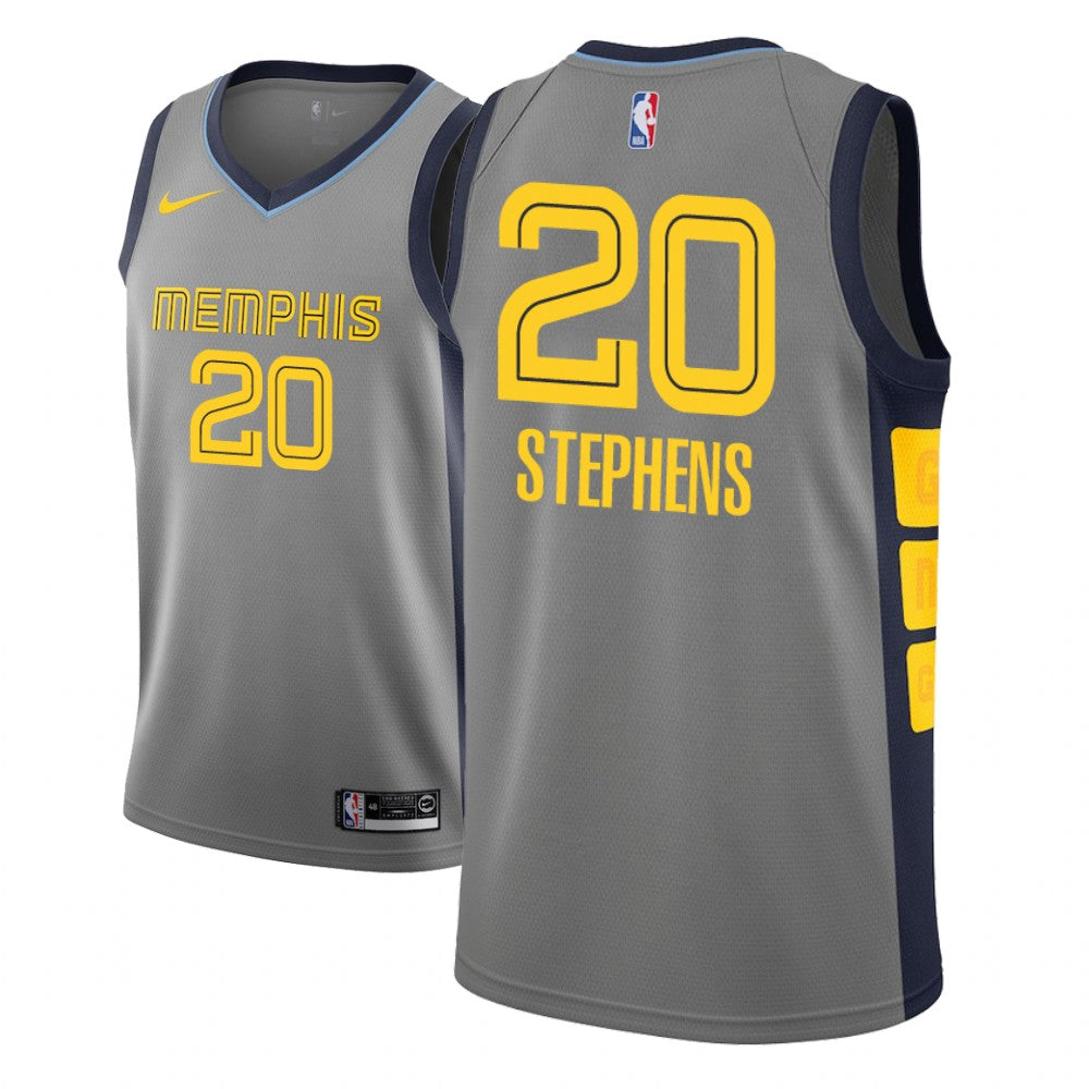 Men D.J. Stephens Grizzlies City Edition Jersey