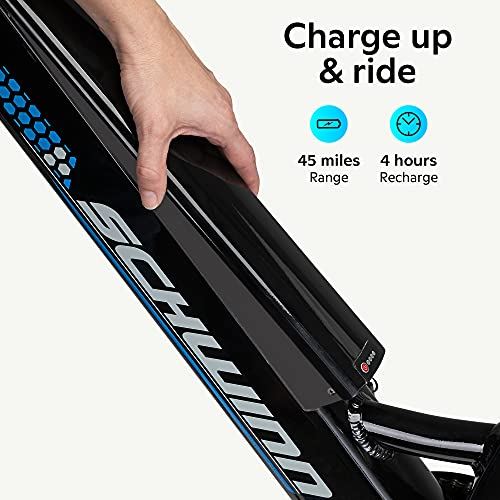 Electric Bike, 18.5-Inch Aluminum Frame, 7 Speed, 700c Wheels, 375Wh Battery