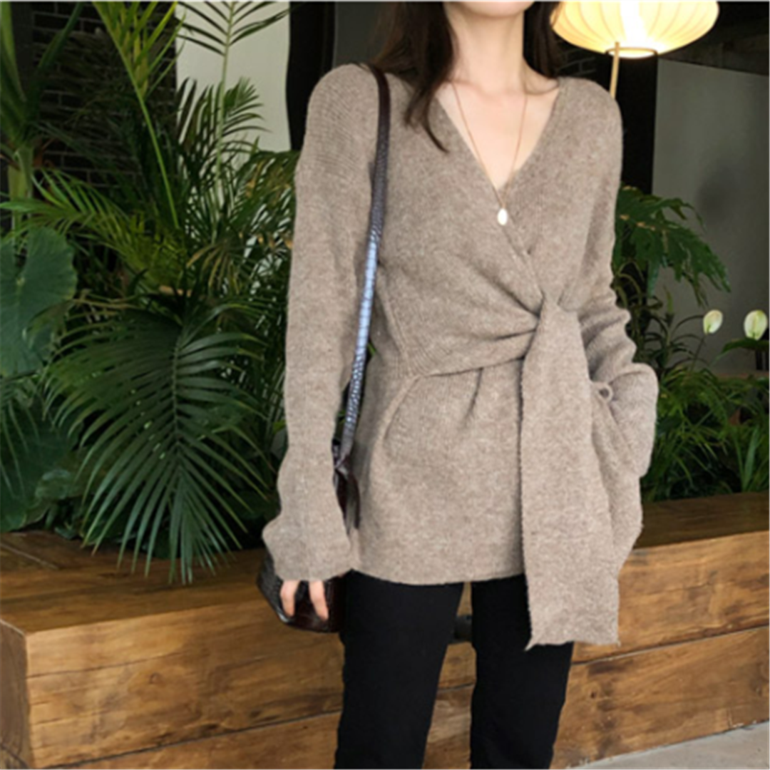 Stylish And Elegant V-Neck Sweater