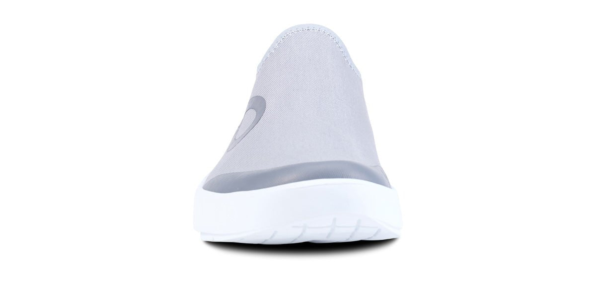 Men's OOmg eeZee Low Shoe - White Gray