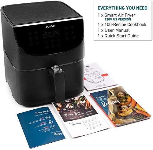 Smart Wi-Fi Air Fryer(100 Recipes), 13 Cooking Functions