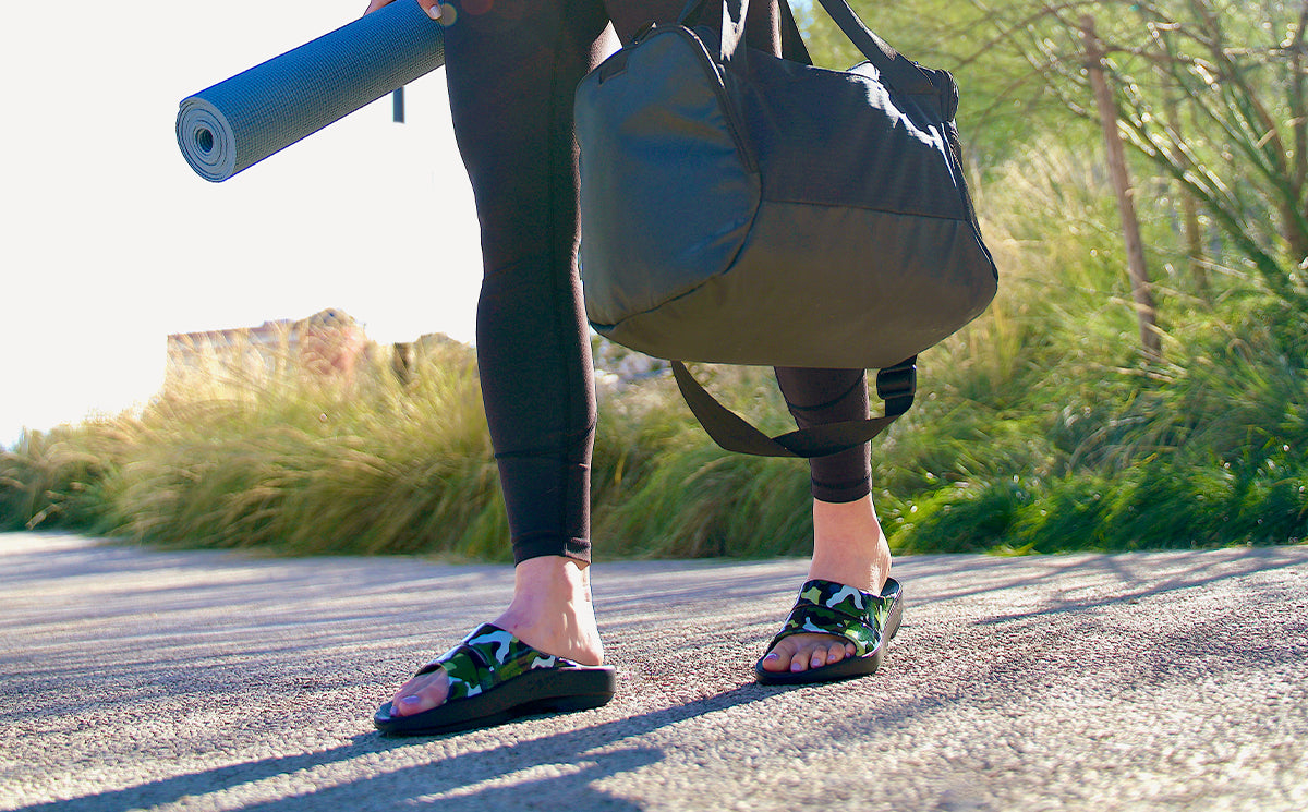 Women's OOahh Luxe Slide Sandal - Jungle Camo