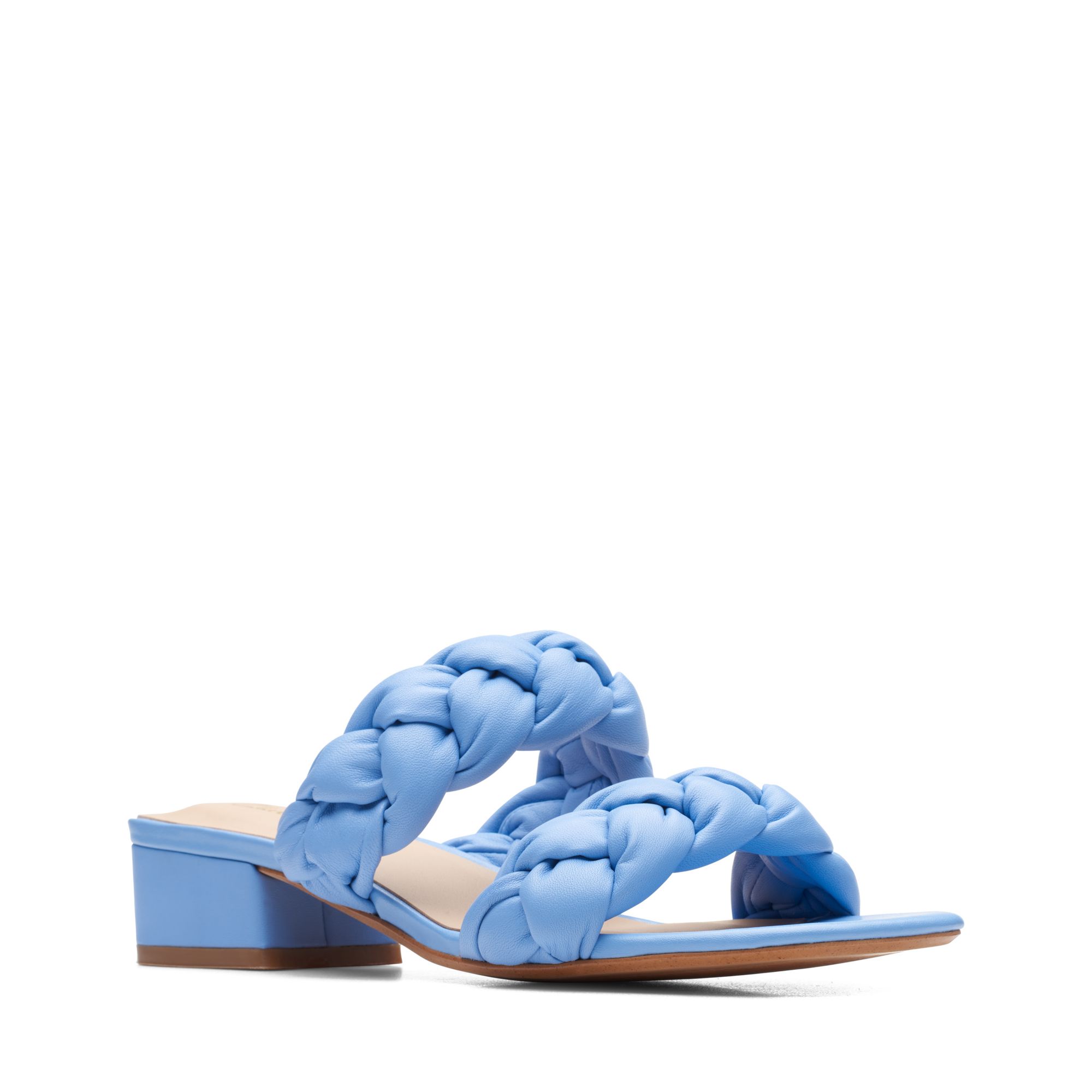 Women Sandals Seren25 Braid Blue Leather