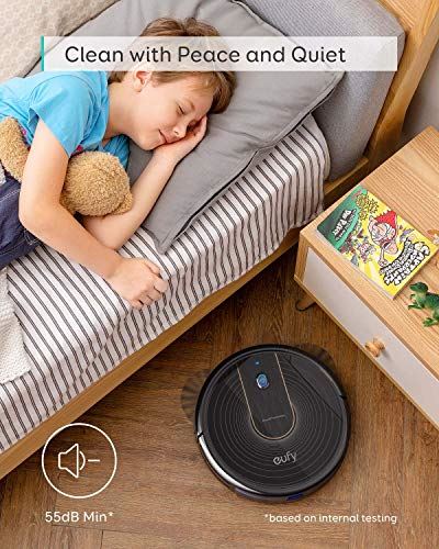 Quiet, Self-Charging Robotic Vacuum Cleaner