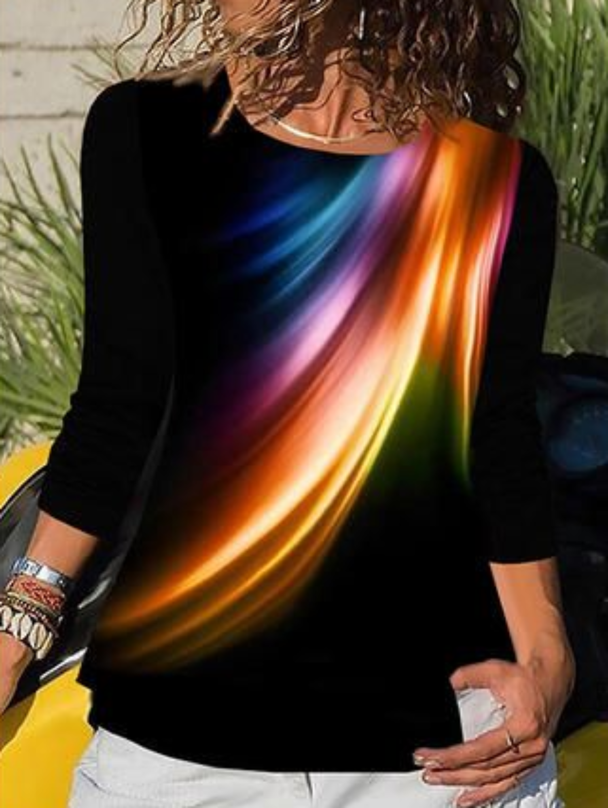 Plus size Long Sleeve Casual Shirts & Tops