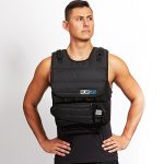 RUNFast 12lbs-140lbs Weighted Vest Fitness Equipment for Men and Women- Black