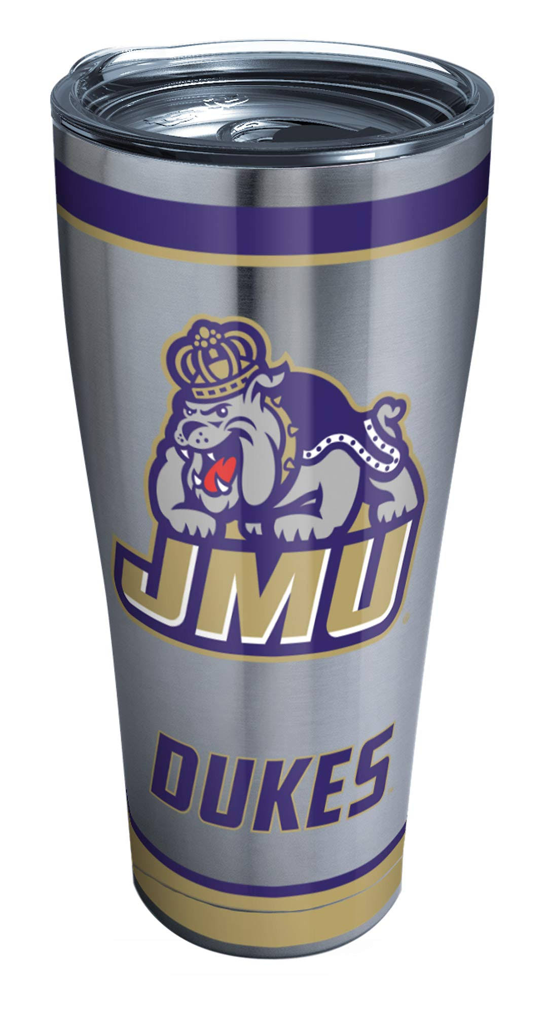 Tervis James Madison University Tradition 30 oz. Stainless Steel Tumbler with Lid Multi