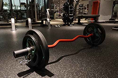 47Inch Olympic Super Curl Bar �C 350lb Weight Capacity