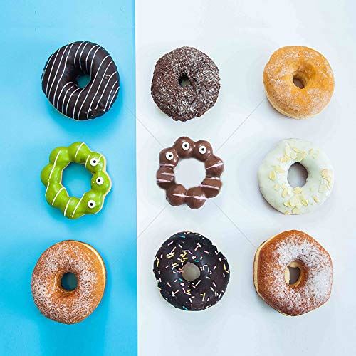 6 Adjustable Thicknesses Mini Donut Maker, Home Commercial Use