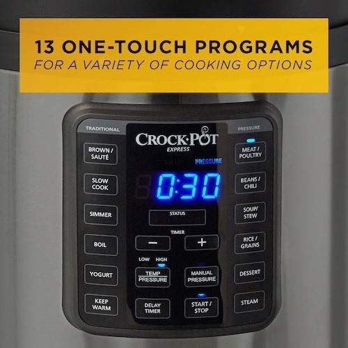Crock-Pot Express 6-Quart Easy Release Multi-Cooker
