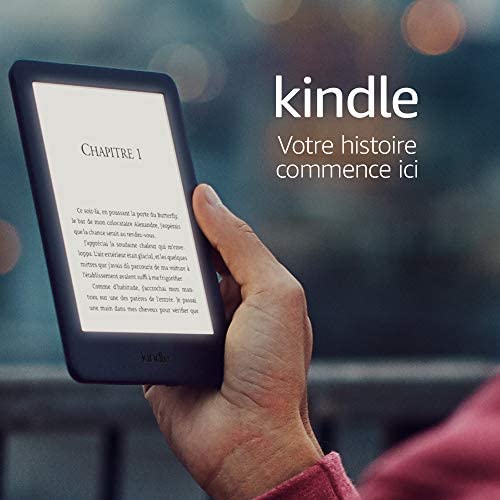 Kindle, maintenant avec un éclairage frontal intégré - Avec publicités, Noir
