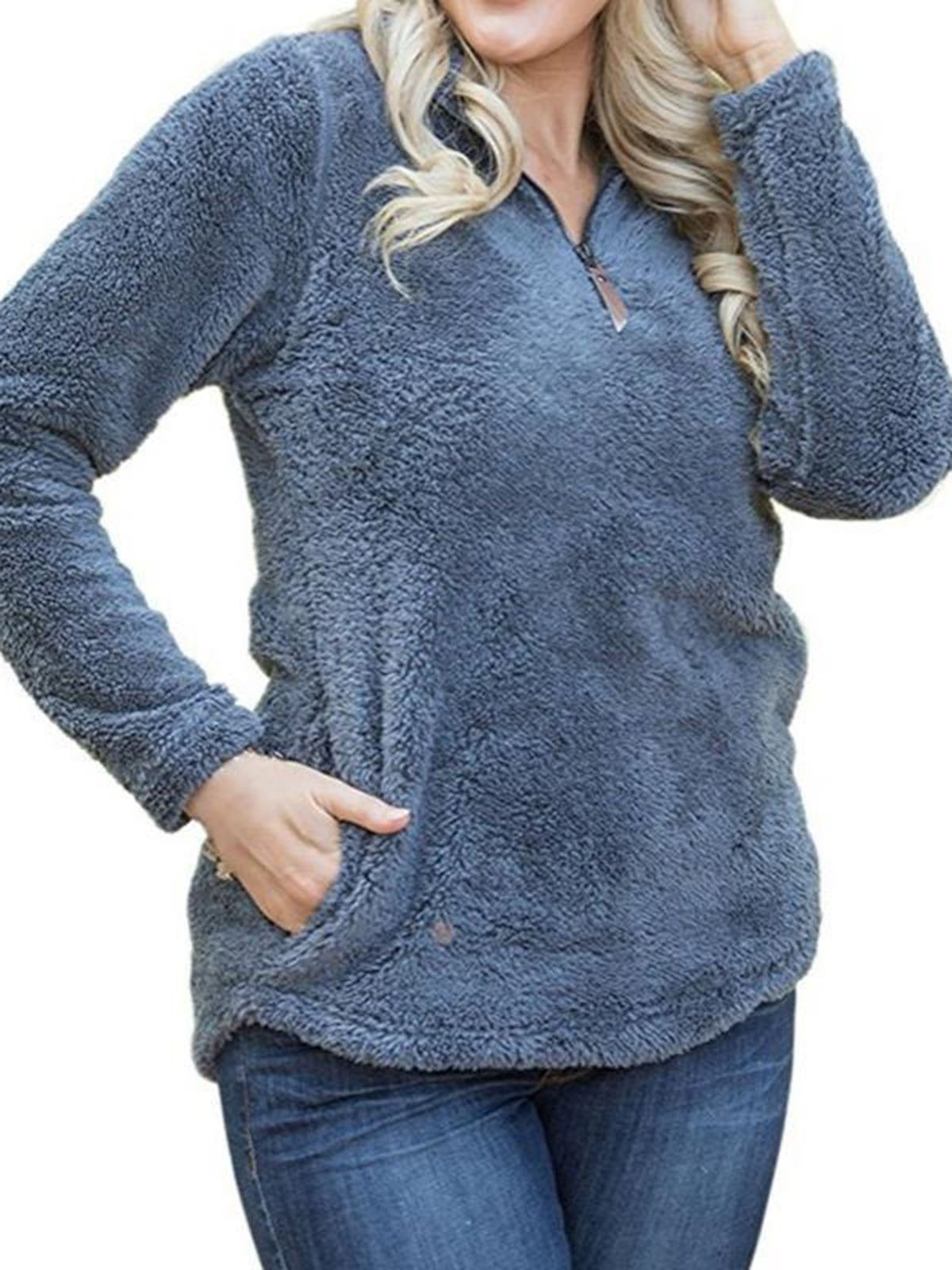 Polyester Solid Sweater