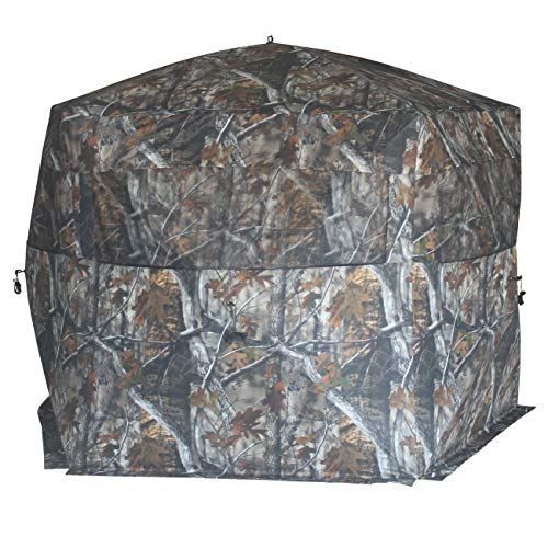 THUNDERBAY Gobbler Lodge 5-Side Hunting Blind, 4 Person Ground Blind