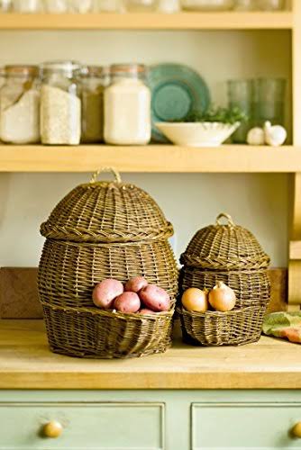 Potato and Onion Storage Baskets
