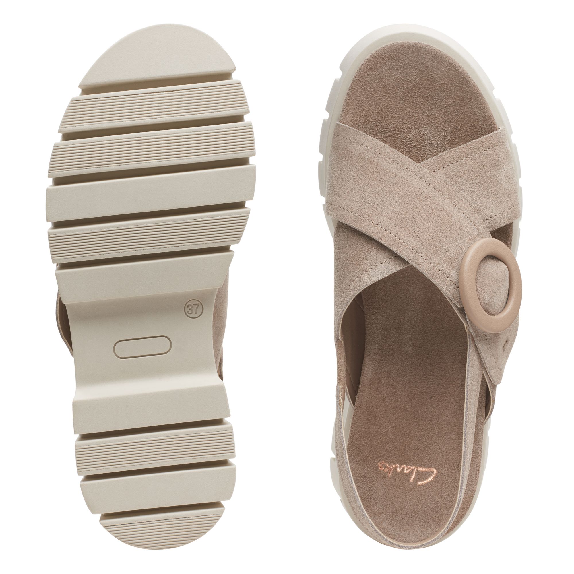 Women Sandals Motive Sun Sand Suede