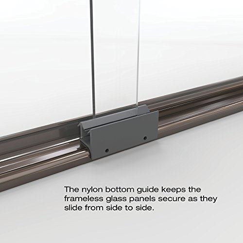 Fits 40-44 inch opening, Obsure Glass, Oil Rubbed Bronze Finish