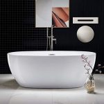 WOODBRIDGE BTA1528-B/N-Drain &O Bathtub, Brushed Nickel