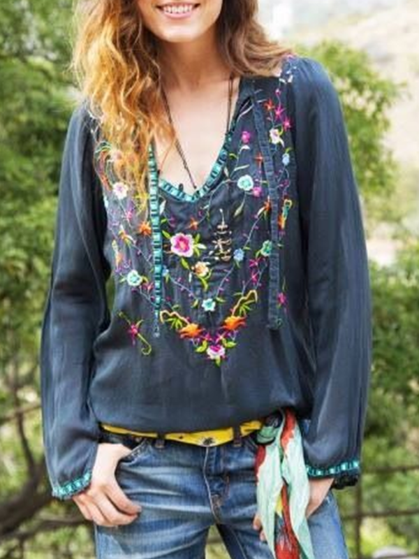 Long Sleeve Casual Shirts & Tops