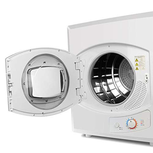 Clothes Dryer Small Front Loading Laundry Machine Countertop