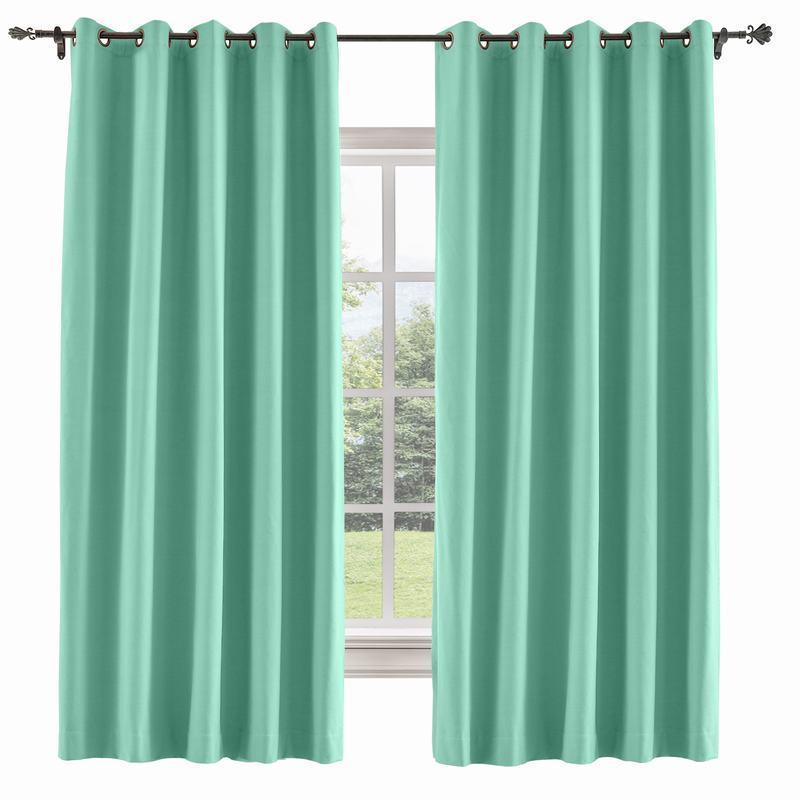 CAPRI Cotton Linen Polyester Curtain Drapery Custom