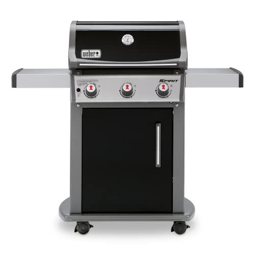 Weber Spirit E-310 Liquid Propane Gas Grill, 46510001 model – Black