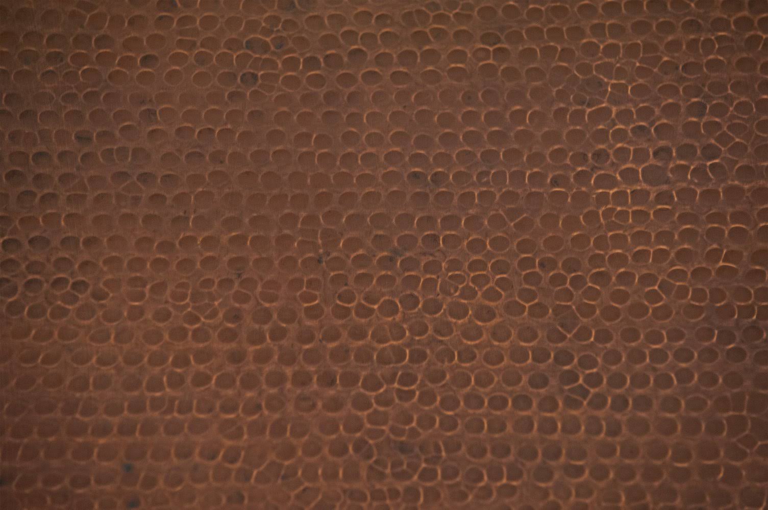 Premier Copper Products Tts30db 30x22 Square Hammered Copper Table Top