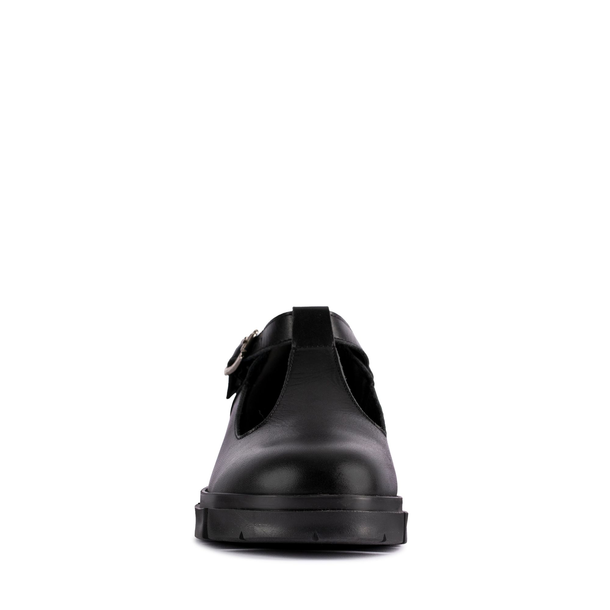 Women Teala Bar Black Leather