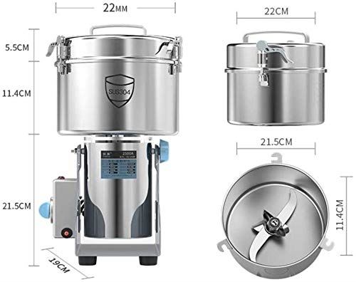 Electric Mill Grinder, High-Speed Grain Dry Feed Flour Milling Machine